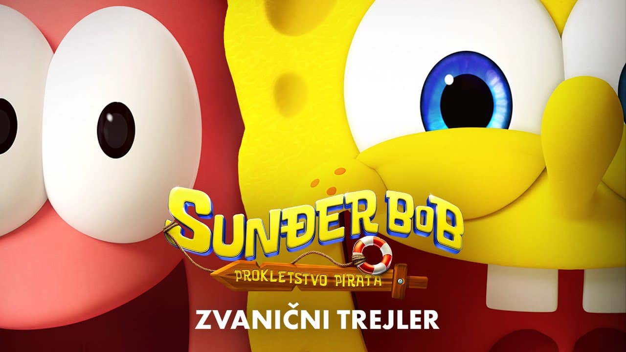 SUNĐER BOB-PROKLETSTVO PIRATA 3D- sinh — promotivni baner
