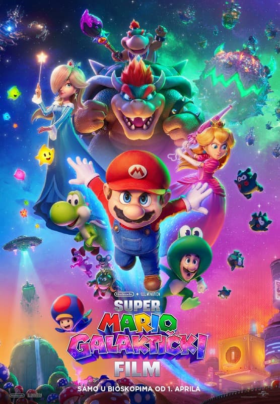 SUPER MARIO GALAKTIČKI FILM 3D - sinh